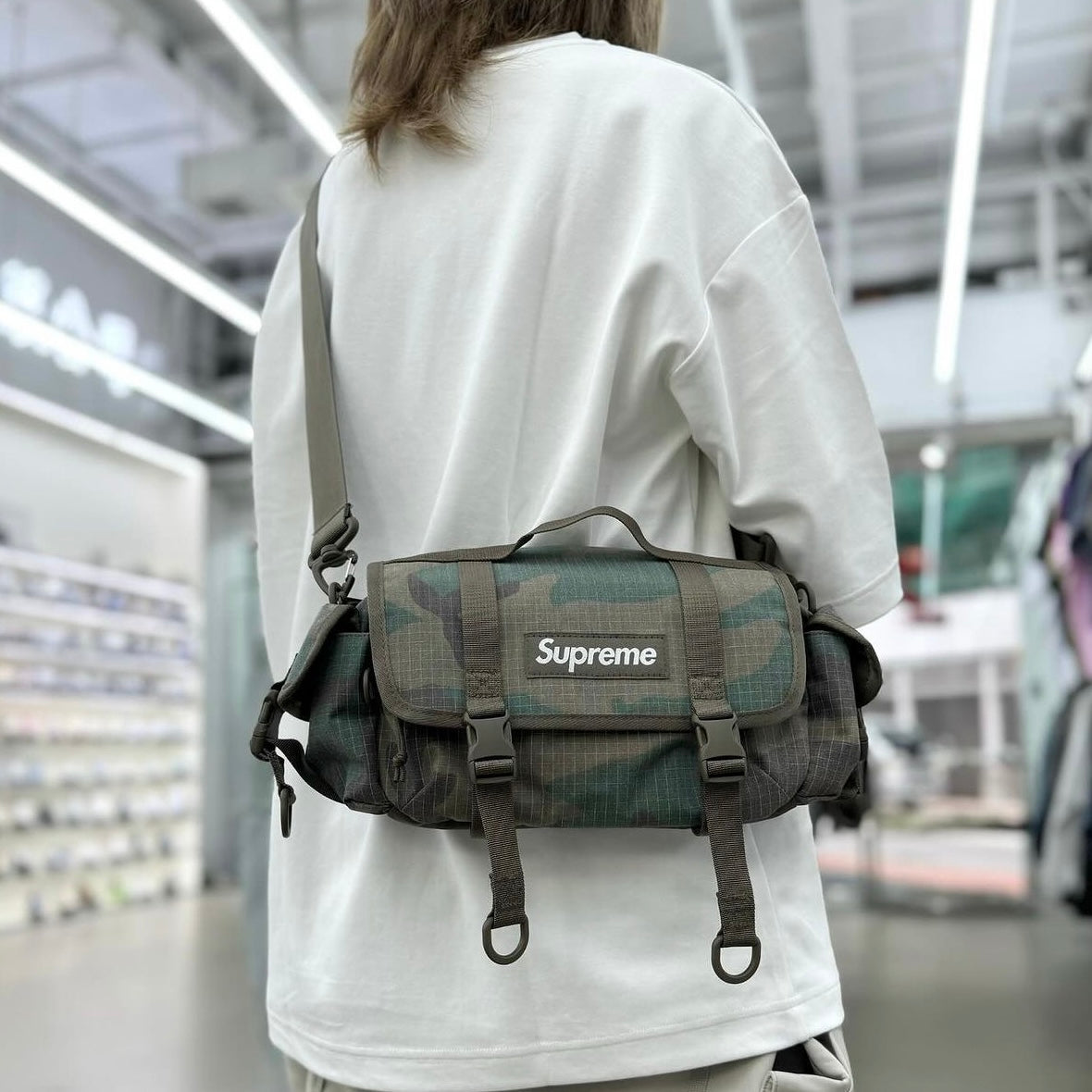 Supreme Reflective Mini Duffle Bag Camo supreme supreme - originalfook singapore