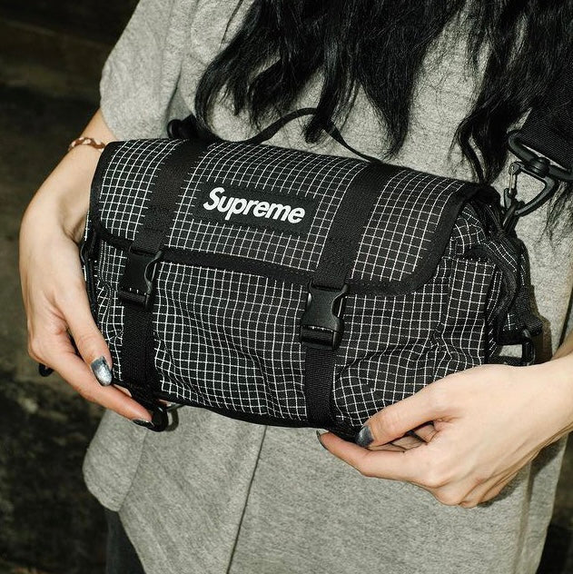 Supreme Reflective Mini Duffle Bag Black supreme supreme - originalfook singapore