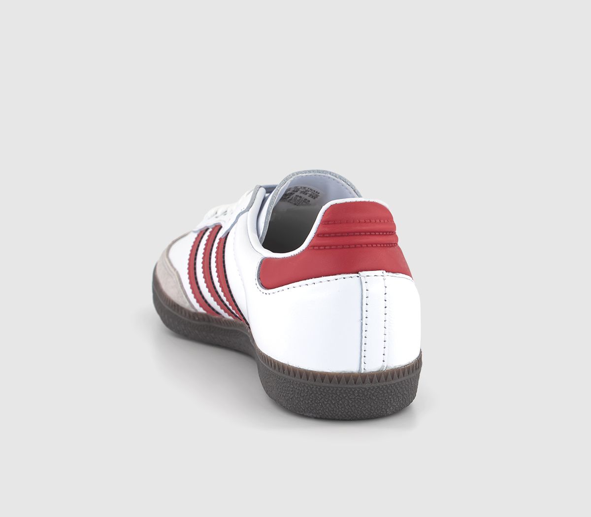 adidas Samba OG 运动鞋 White Better Scarlet