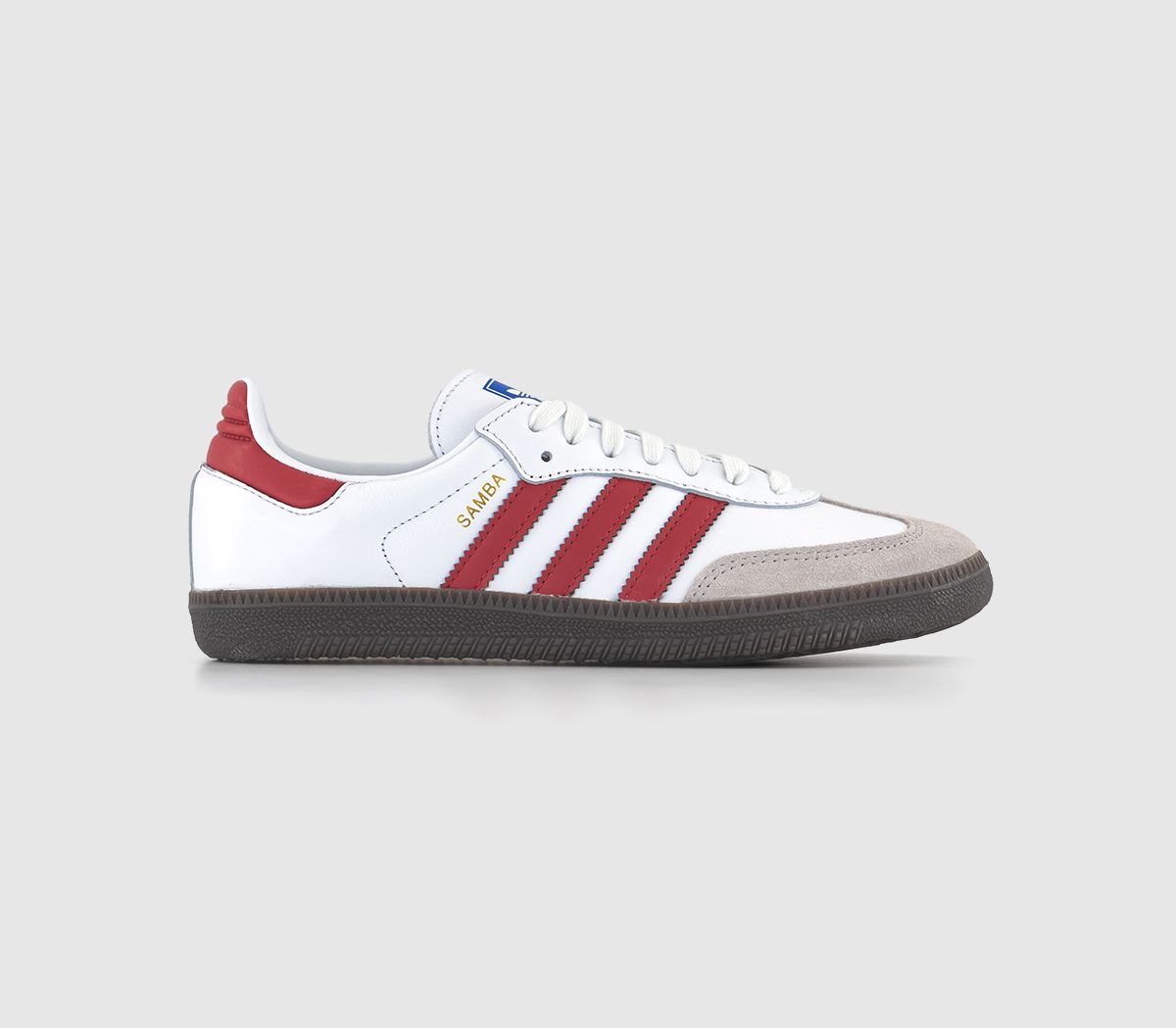 adidas Samba OG 运动鞋 White Better Scarlet